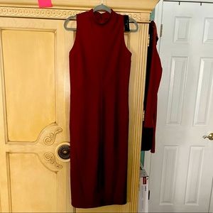 Worthington dress in burgundy size 6.